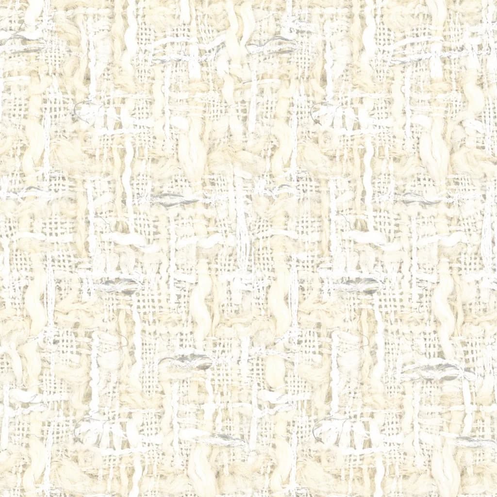 Ivory bouclé cloth texture